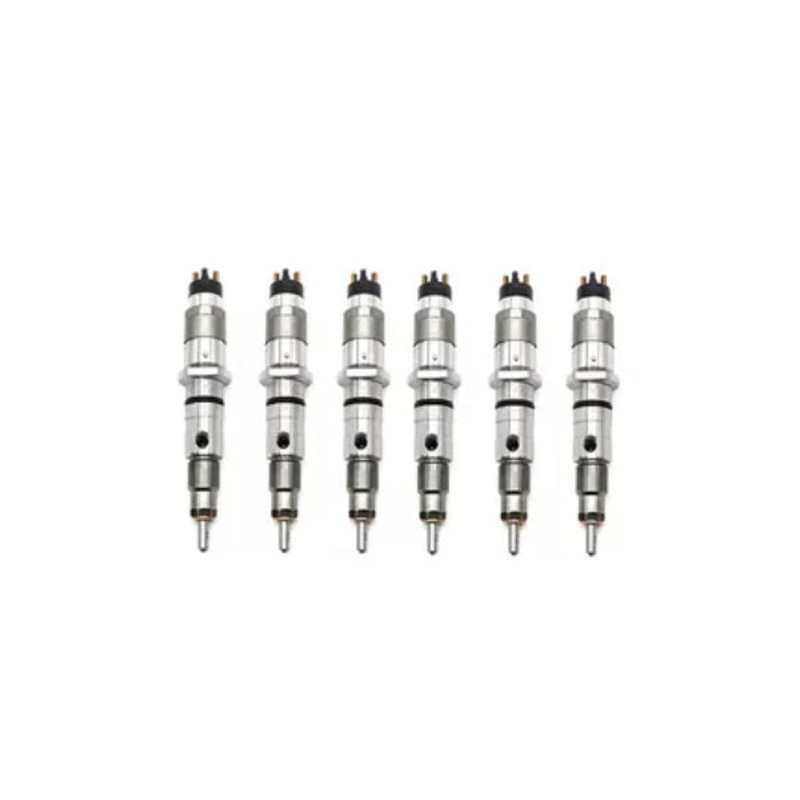 6 Pcs Fuel Injector 0445120402 T417806S for Perkins Generator Set Cummins Engine QSB 5.9L
