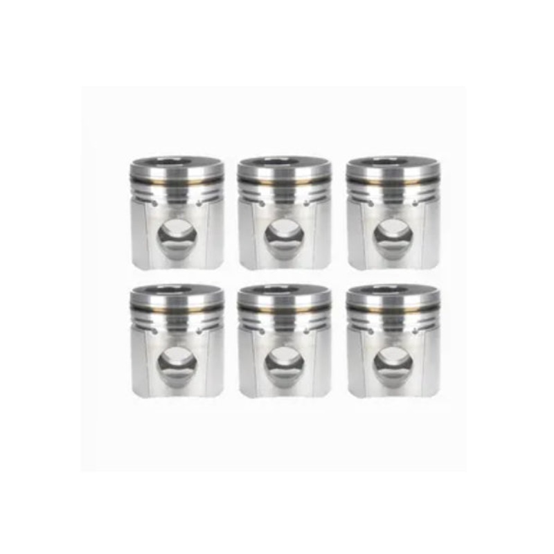 6PCS Piston 3917707 for Cummins Engine 6CT 6CTAA 6CT8.3 6CTAA8.3