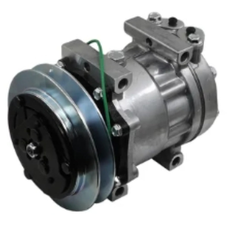 24V SD7H13 A/C Compressor LC91V00001F1 for New Holland Crawler Excavator EH215 E160 EH160 E215