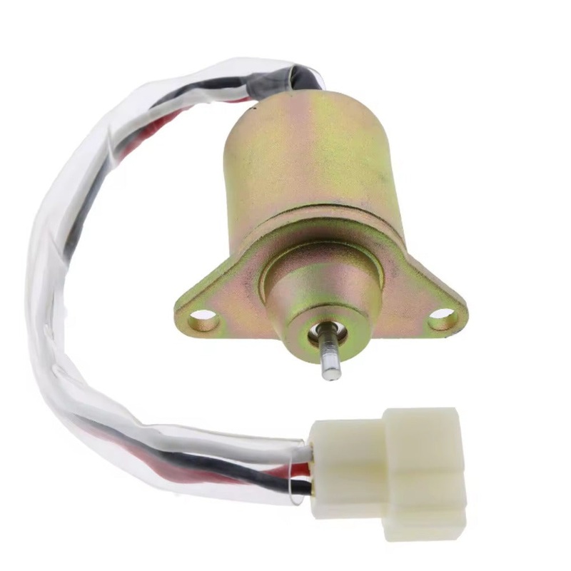 Fuel Stop Solenoid 119285-66500 for Yanmar Komatsu 3D72N Engine Takeuchi TB014 Excavator