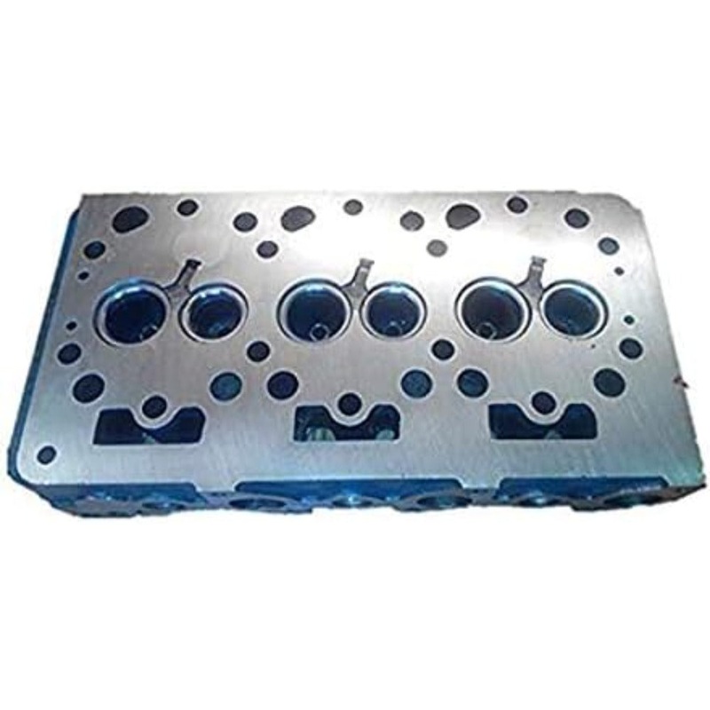D1402 Engine Bare Cylinder Head 15521-03040 for Kubota KH-66 KH-91 KH-91H Scat Trak 1000HD Mustang 342 New Holland L454 L455