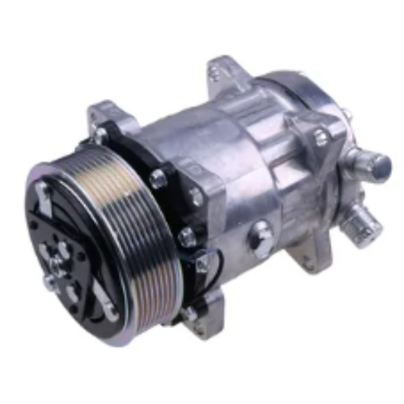 SD7H15 A/C Compressor 82016158 for Ford New Holland Tractor 8160 8340 8360 8560 TM115 TM120 TM125 TM130 TV140 TV145
