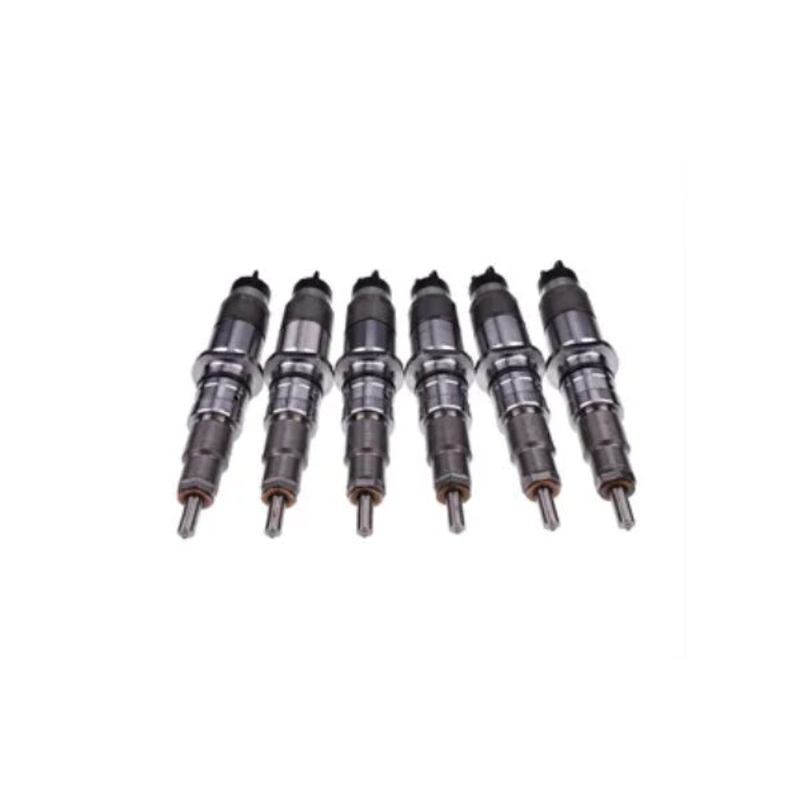 6 PCS Fuel Injector 0445120251 5263314 for Bosch Cummins Engine ISB6.7 QSB6.7 Komatsu Excavator PC200-8 PC220-8