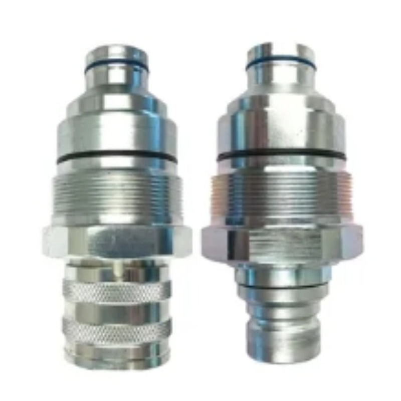 Male & Female Flat Face Coupler Kit 47396760 47396761 for New Holland C227 C232 C238 L213 L215 L216 L218 L220