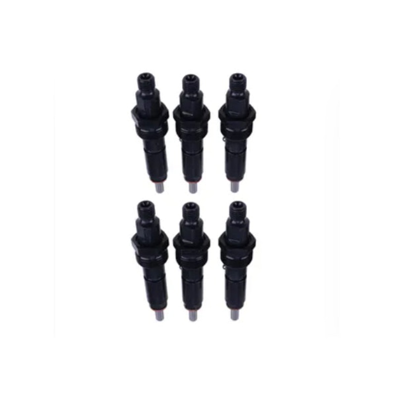 6 PCS Fuel Injector 3802325 for Cummins Engine 6B5.9 Kobelco SK270LC Komatsu PC220LC-6LC