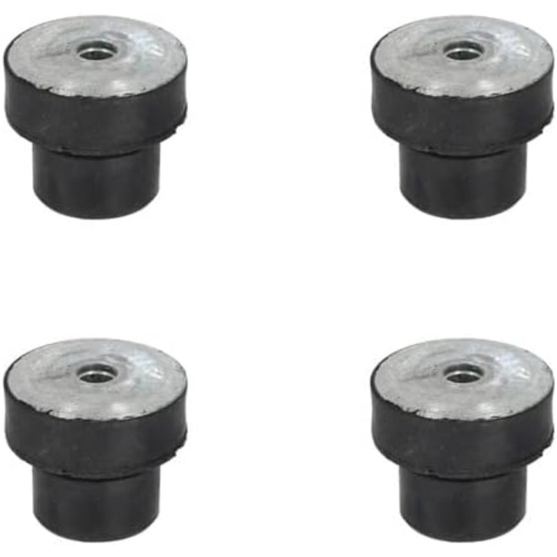 4Pcs Engine Rubber Cushion Feet 87488318 87416966 for New Holland Loader B90B B95B B100B B110B B115B B110 B115 U80B W60BTC