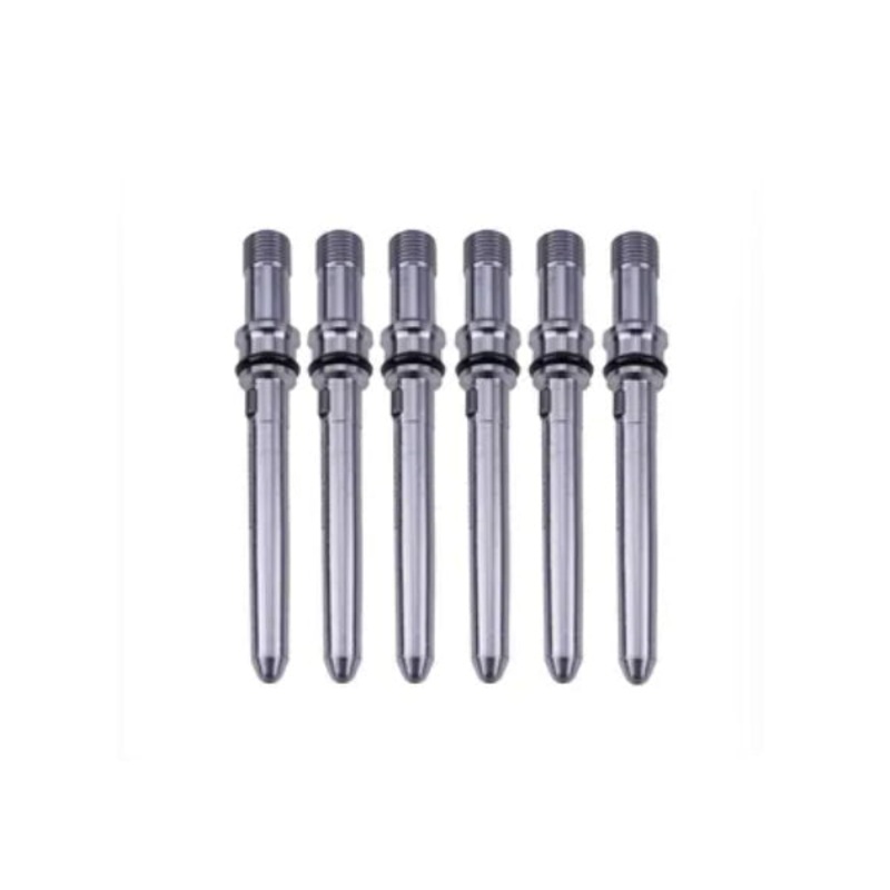 6Pcs Injector Connector Tubes 4929864 for Dodge Ram 2500 3500 4500 5500 Cummins Diesel 5.9L 6.7L