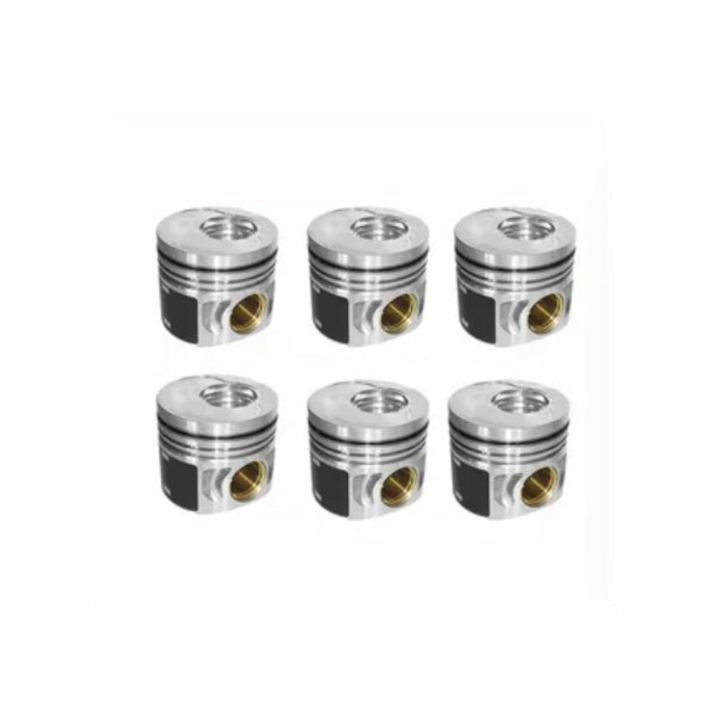 6PCS Piston 3922687 for Cummins Engine 4BTAA 6BTAA 4BT3.9 6BT 6B BGE5.9 4BT