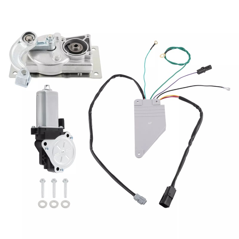 RV Gear Box Linkage 379160 & Control Unit Assembly 909510000 & Motor 676061 for Kwikee Electric Step