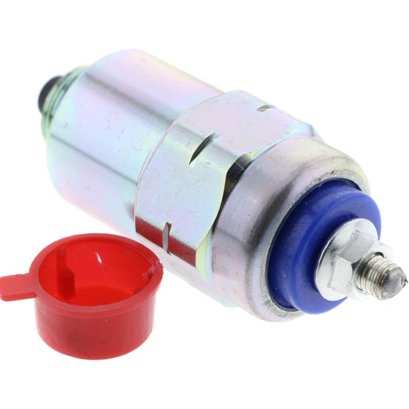 12V Fuel ShutOff Solenoid 83981012 for New Holland Ford 675E TS100 555E TS110 655E 575E TS115 655E HW320 555E 4610N TS90 575E 675E