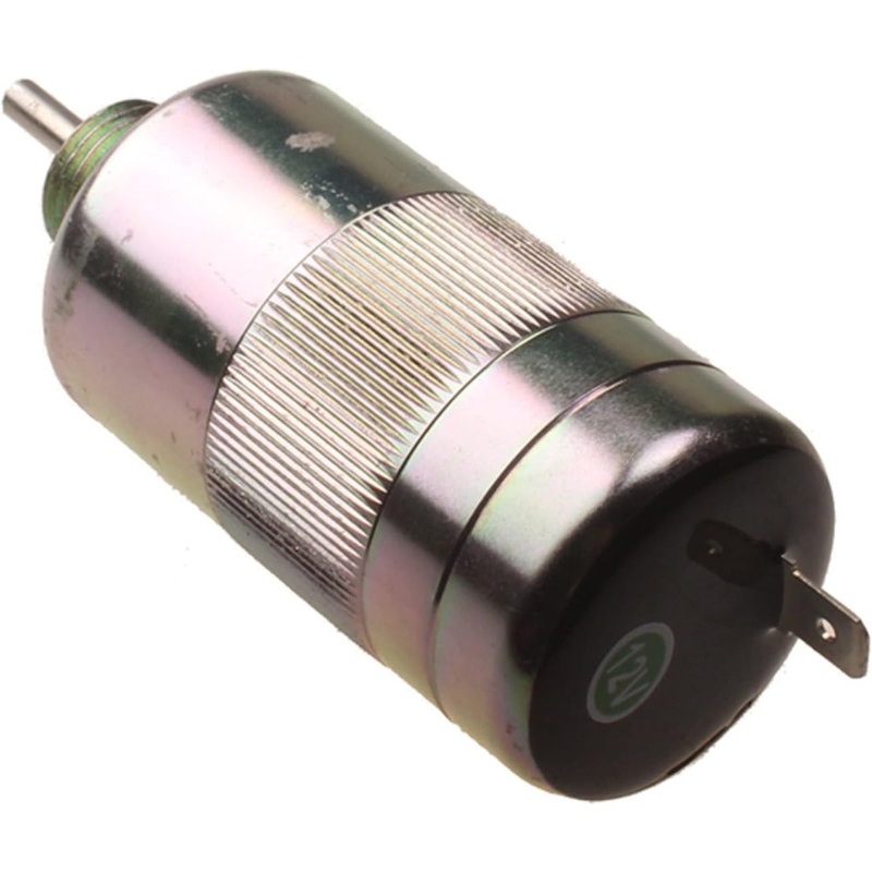 12V Fuel Shut Off Solenoid SBA185206083 for Shibaura Engine ISM N844 New Holland Tractor TC18 TC21 TC23 TC24D TC25 TC29 TC30 TC33 TC34 TC35 TC40 TC45