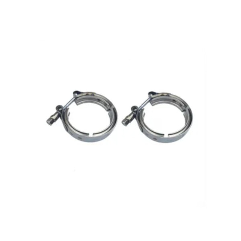 2Pcs V Band Clamp 3415547 for Cummins 6B5.9 6C8.3 B6.7 QSB6.7 QSB7 QSB8.3 QSB8.9 QSL9