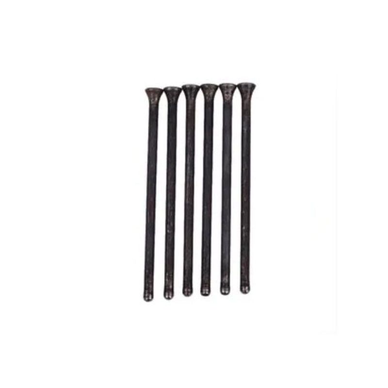 6Pcs Push Rod 16851-15110 for Kubota Engine D722 D902 Kubota Utility Vehicle RTV900 Mower ZD1011 ZD1021 ZD18 ZD21 ZD221 ZD321 ZD323 ZP330