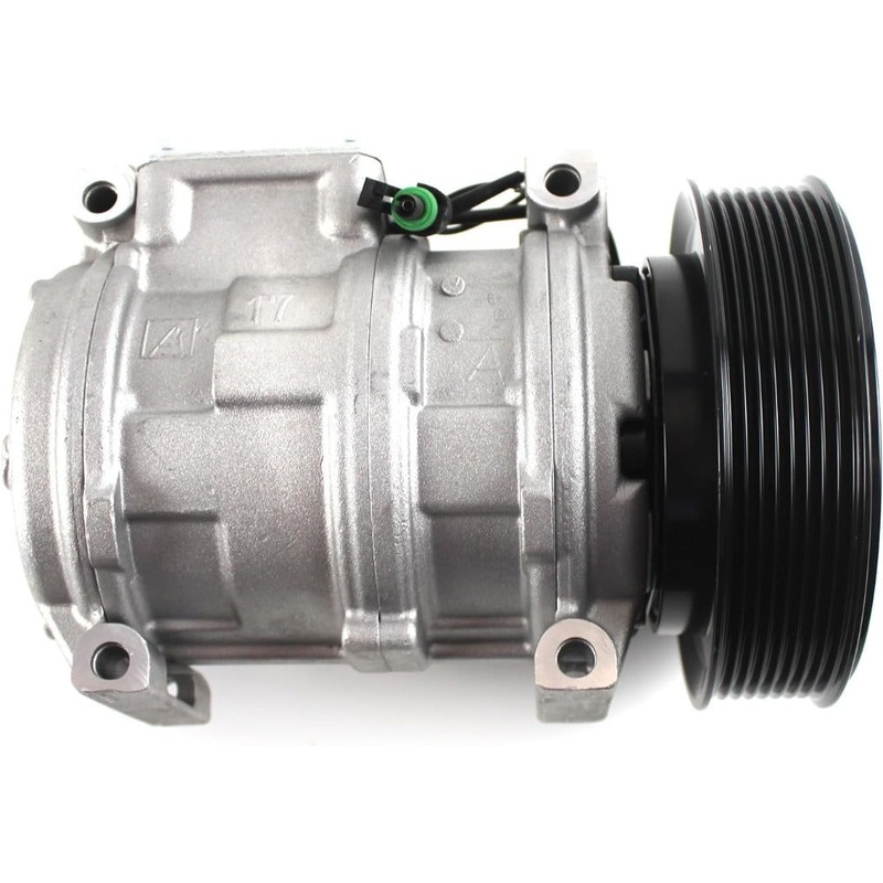 10PA17C 24V A/C Compressor 447200-4933 4472004933 for John Deree Tractor 5310N 5320N 5510N 7200 7600 7920 8100 8 (Ship to US Only)100T 8530 Loader 260 280 310G 410G