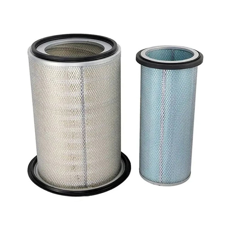 1 Set Air Filter 6128-81-7042 for Komatsu Engine 6D140-1 6D170-1 Excavator PC1600-1 PC1800-6 PC650-5 PC710-5 PC800-6