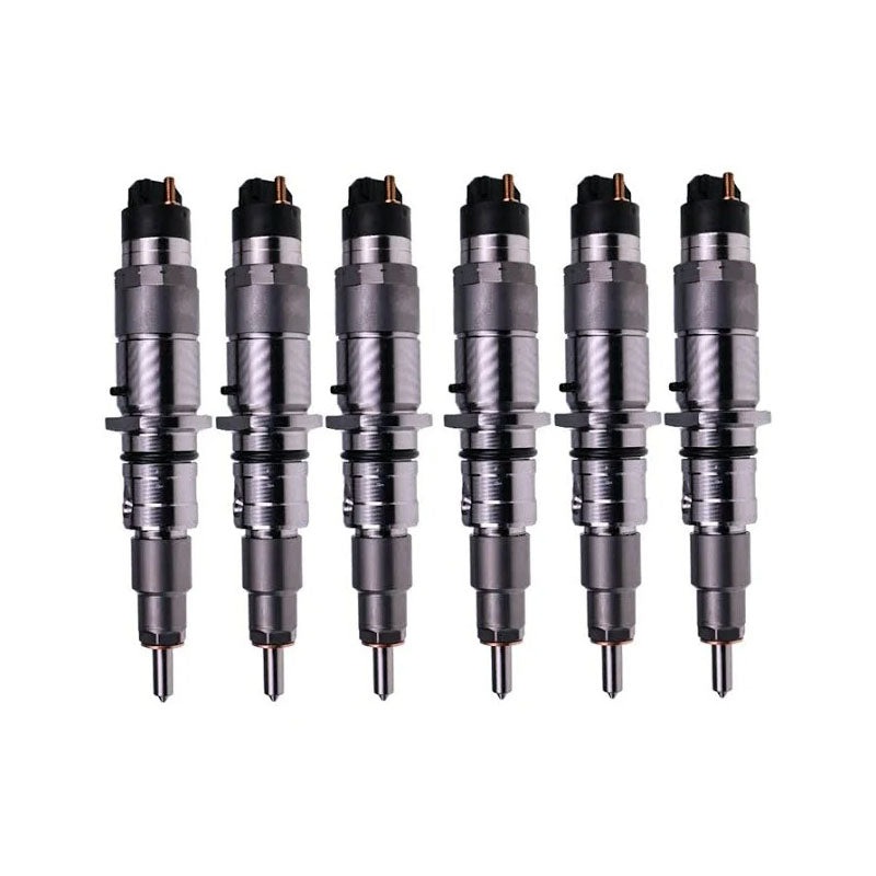 6Pcs Fuel Injector 6754-11-3011 for Komatsu Engine 4D107 6D107 Excavator PC200-8 PC200LC-8 PC220-8 PC240LC-8 PC270-8