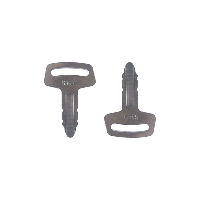 6 Pcs Ignition Keys RC101-53630 for Kubota K008 K008-3 KH101 KH151 KH170 Excavator