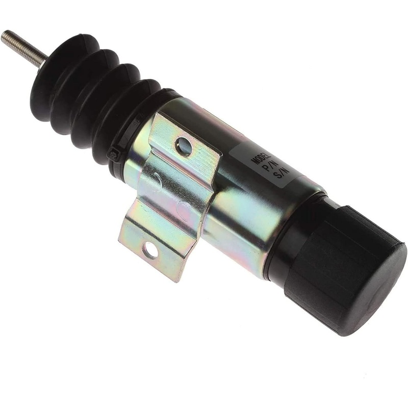 12V 2 Speed Stop Solenoid 1001118582 for Kubota Engine JLG Lift 340AJ 330LRT 430LRT 530LRT