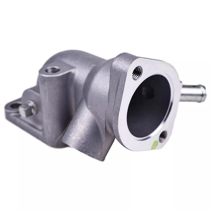 Lower Housing Thermostat Flange 6674167 19223-72705 for Kubota Engine V2203 V2003T Bobcat Excavator 325 328 331 334 337 341