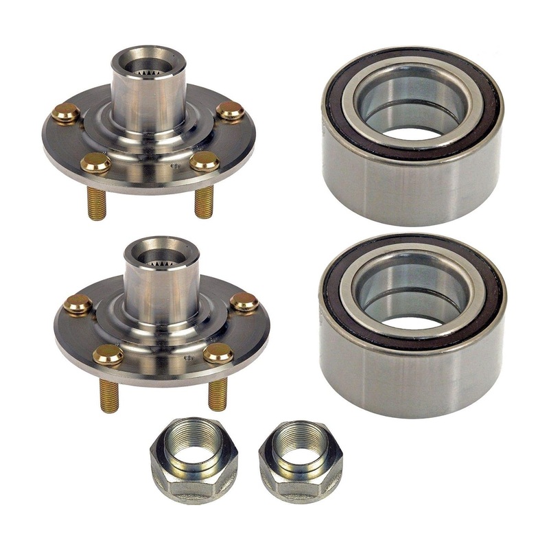 2 Sets Front Wheel Hub Bearing Kit 930-452 510050 NT510050 for Honda Accord