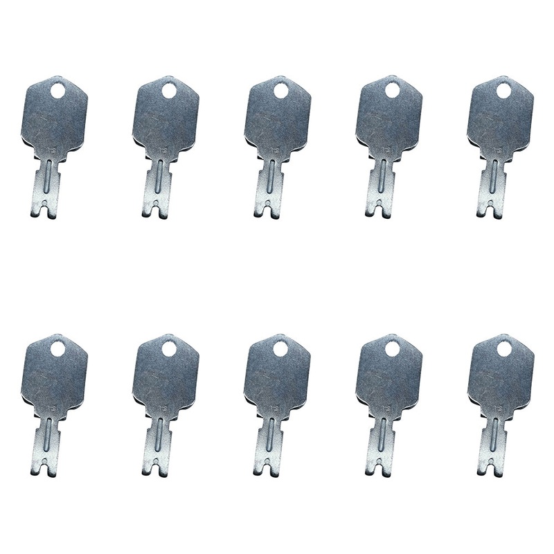 10 Ignition Key For Case JCB Sumitomo Linkbelt Excavator S450 150979A1 KHR3079 Ship to US