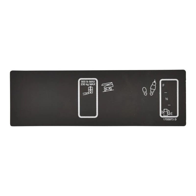 Control Panel Decal 1705973 for JLG Boom Lift 1100SJP 1200SJP 1350SJP 1500SJ 1850SJ 1250AJP 340AJ