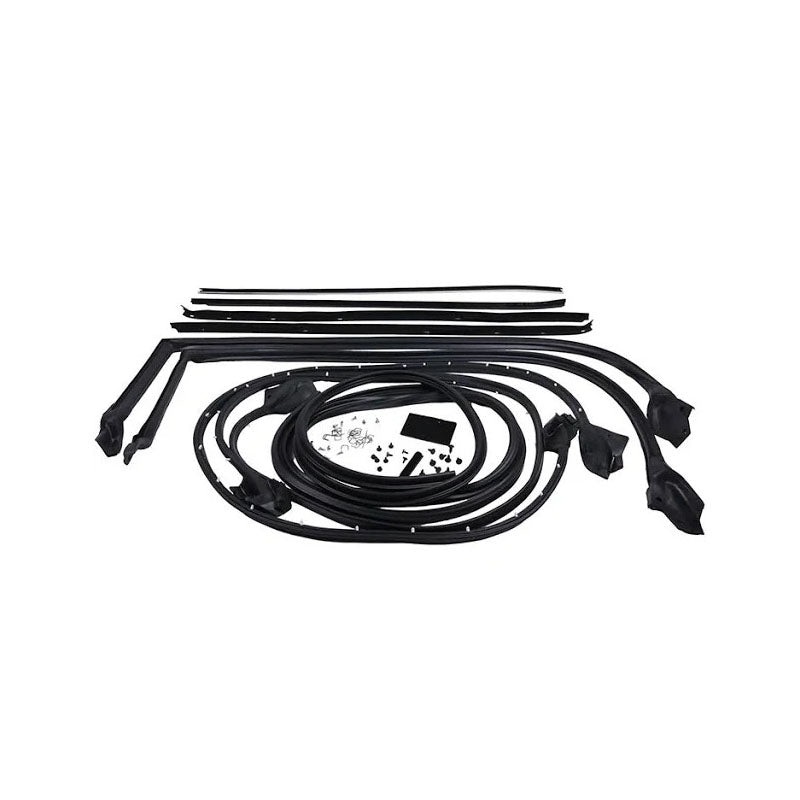 Weatherstrip Seal Kit Door Window Sweep Roofrail Trunk AM-801002277 for Chevrolet 1970-1981 Camaro with Decor Trim Pontiac Firebird with Decor Trim