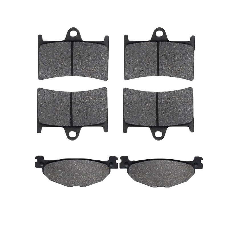 6 Pcs Front & Rear Rotor Brake Pad FA252 FA408 for Yamaha Motorcycle XP 500 T-Max