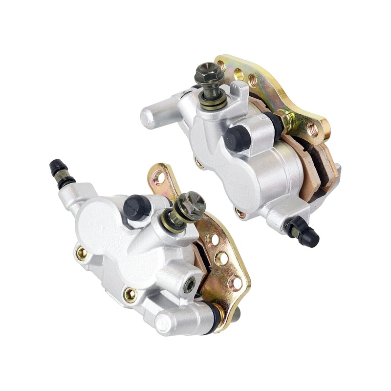 Left and Right Brake Caliper 43041-1518 43041-1519 for Kawasaki ATV 11995-2003 KLF300 Bayou 4×4 1995-1999 KLF400 Bayou 4×4