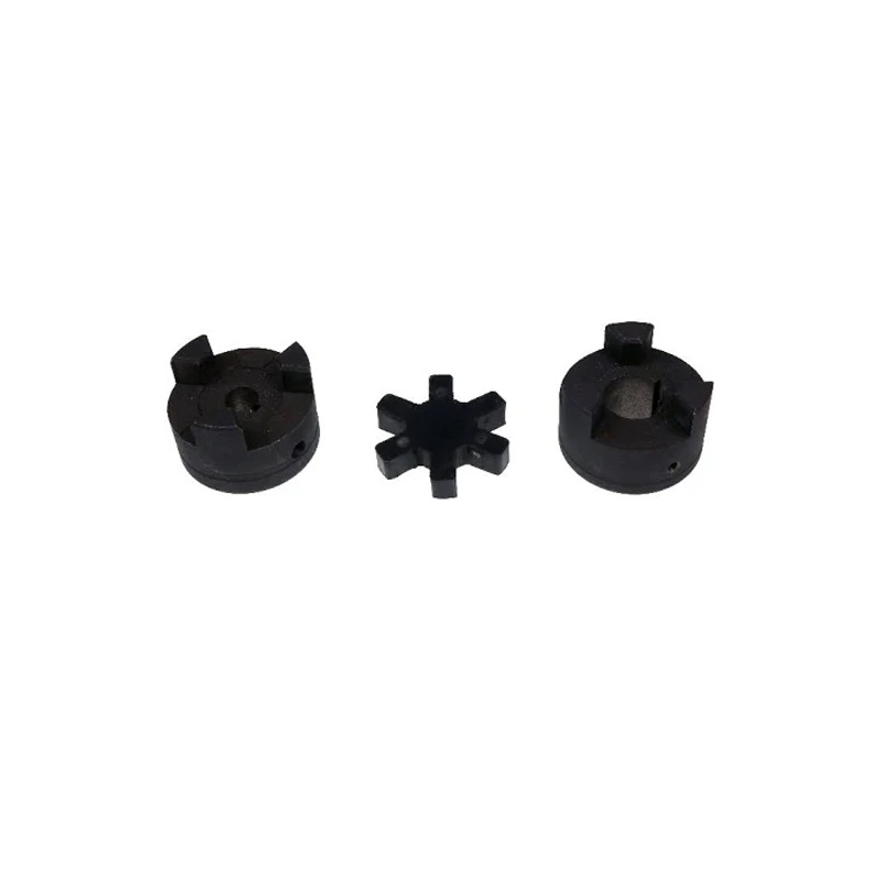 1/2 to 7/8 L095 Flexible 3-Piece L-Jaw Coupling Coupler Set & Rubber Spider