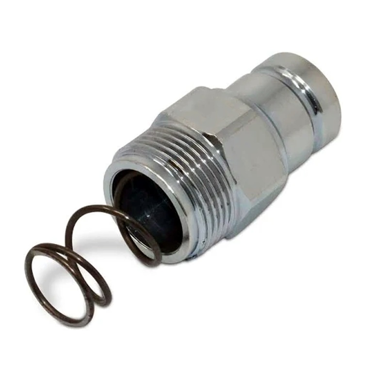 3/8 Male Hydraulic Flat Face Quick Coupler 7246798 for Bobcat E32 E34 E35 E42 E45 E50 E55 Excavator
