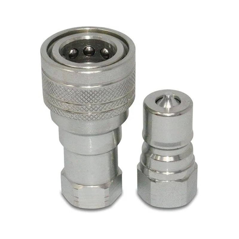 1/4 NPT Hydraulic Quick Coupler Set K2581-66220 7J612-66323 for Kubota BX1860 BX1870 BX2360 BX2370 BX25D LA211 LA243 LA403 LA504 LA534A