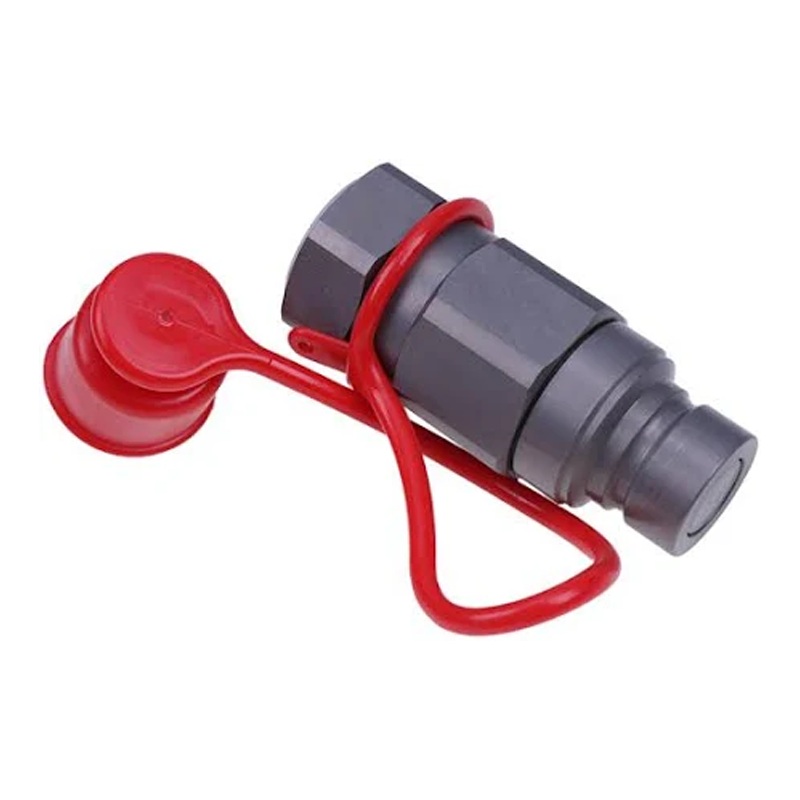 3/4 SAE Thread 1/2 Body Male Flat Faced Quick Coupler 7246777 7010842 6674688 6667808 for Bobcat Excavator 319 320 331 334 335 E08 E10 E16 E32 E60 E85