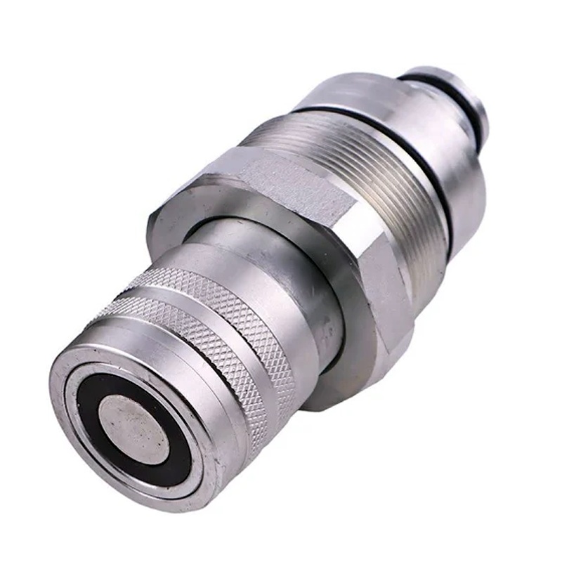 Female Flat Face Coupler 373-6968 for Caterpillar CAT 226D 232D 236D 239D 242B3 242D 906H2 906K 907K 908K Loader