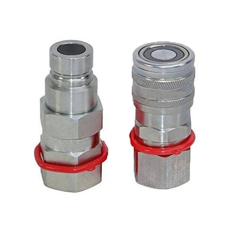 For ASV RC50 RC60 RC85 5/8 SAE Flat Face Hydraulic Quick Connect Coupler Set
