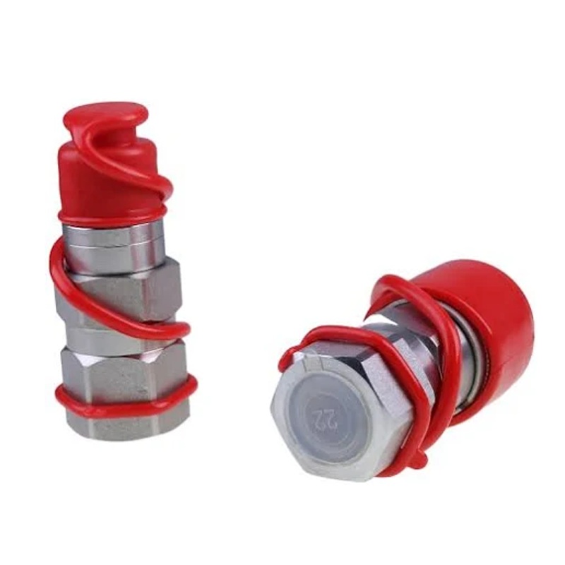 For Case (2001 – 2003) 410 420 430 435 440 445 450 465 58 SAE Flat Face Hydraulic Quick Connect Coupler Set Male & Female