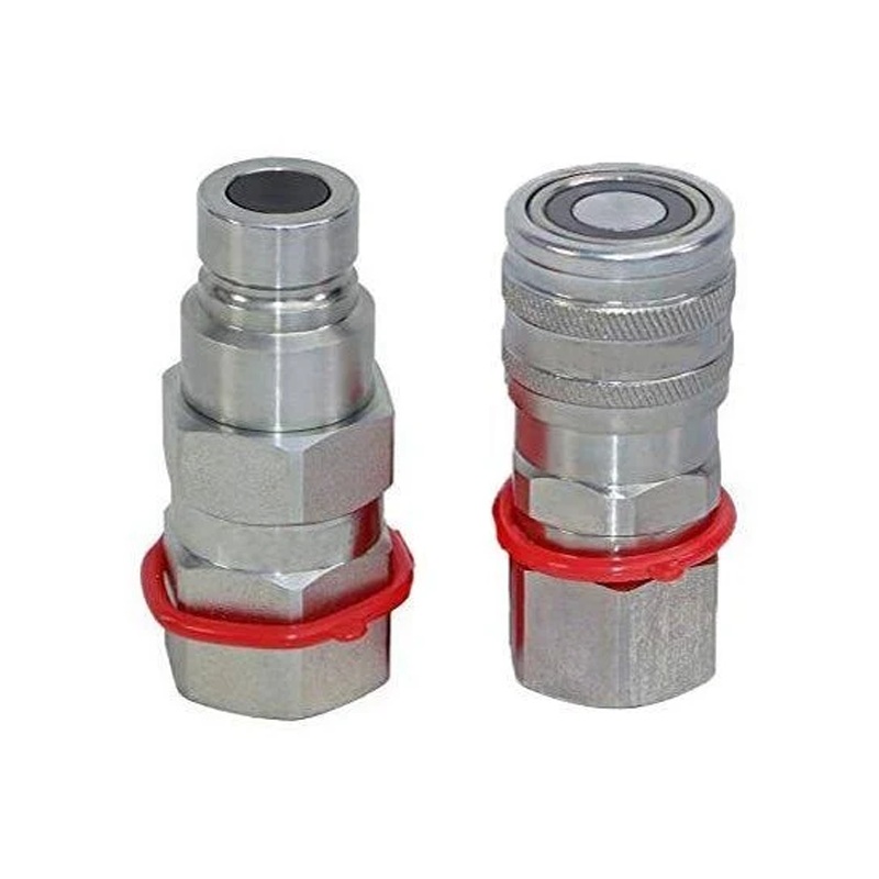 For Thomas 85 105 137 153 175 205 250 255 320 5/8 SAE Flat Face Hydraulic Quick Connect Coupler Set