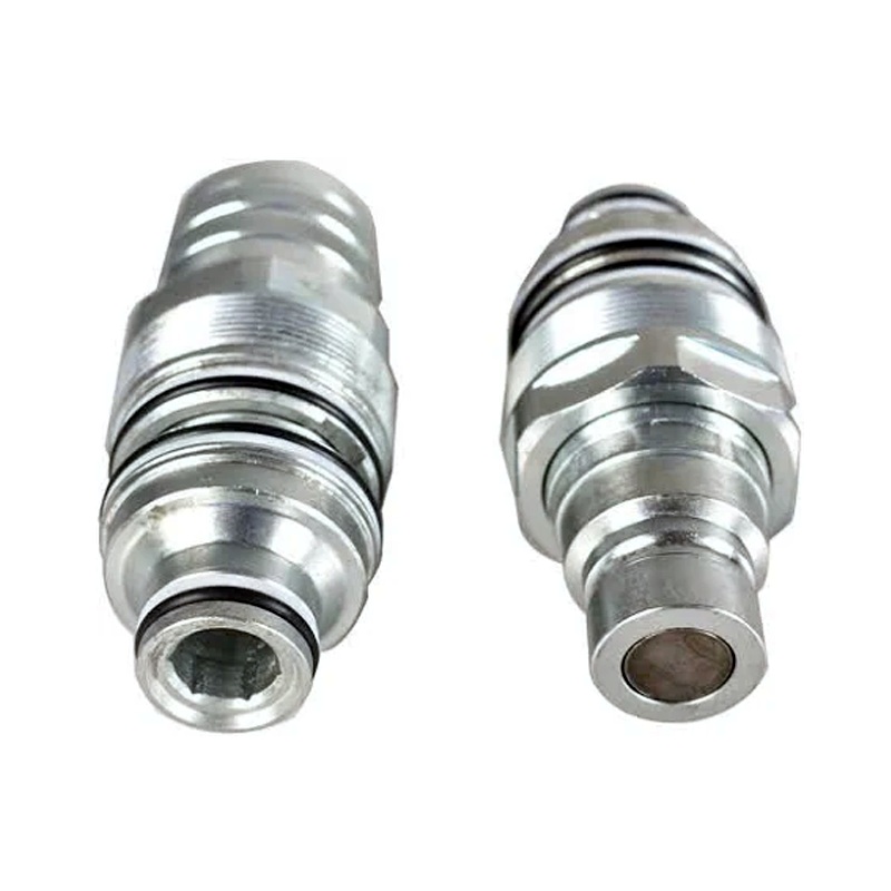 Male & Female Flat Face Coupler Kit 84390117 84390118 for CASE SV185 TV380 SV250 SR130 SV300 SR150 TR270