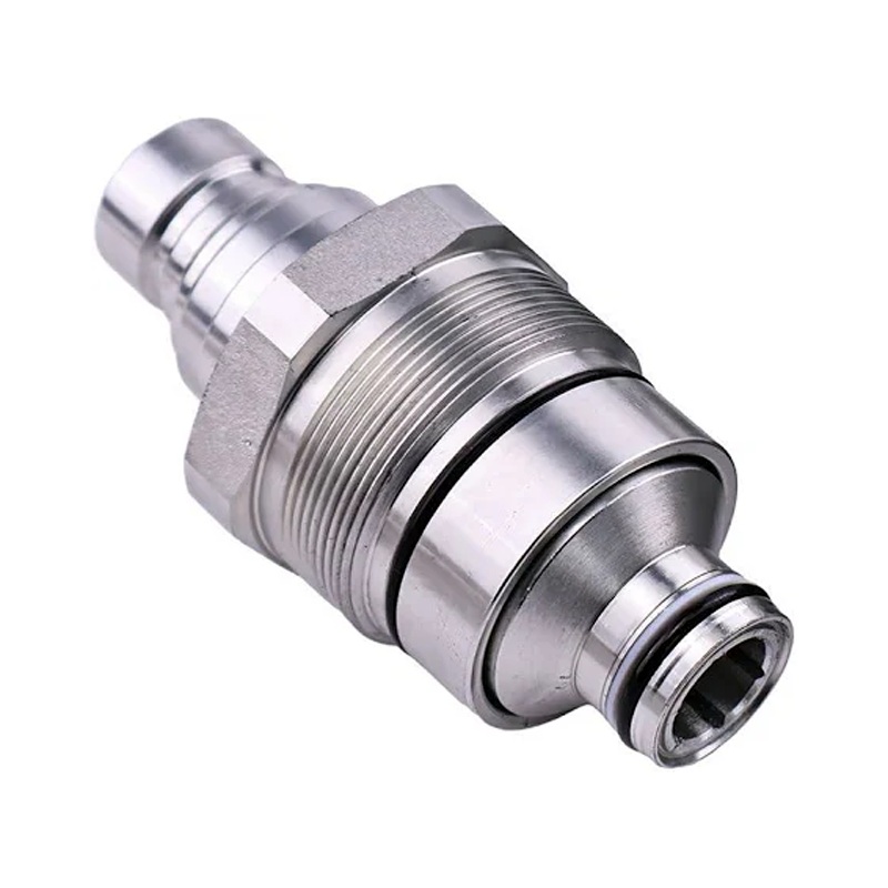 Male Flat Face Coupler 373-6967 for Caterpillar CAT 226D 232D 236D 239D 242B3 242D 906H2 906K 907K 908K Loader