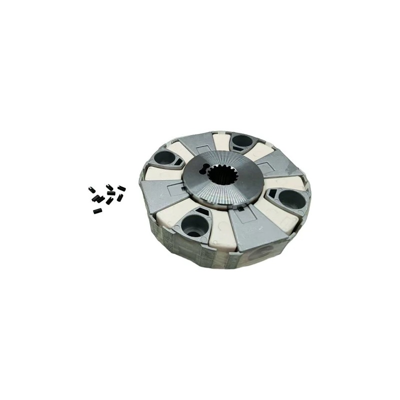 110H 14T Coupling Assembly 2418R272F2 for Kobelco Excavator SK250 SK220 SK250LC SK330LC SK290LC SK250NLC SK220LC SK290LC-6E SK270LC