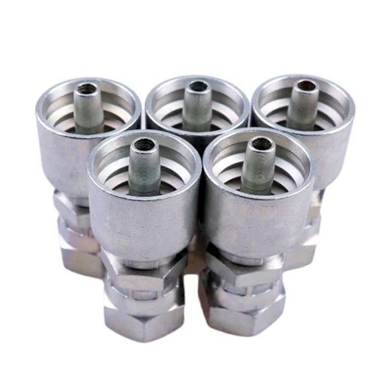 5PCS Hydraulic Hose Fitting With 3/8 Female JIC Swivel Thread 10643-6-4 for Parker
