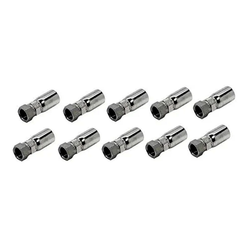 10 Pcs Hydraulic Hose Fitting With 5/8 JIC Female Swivel FJX-08-10 for Parker