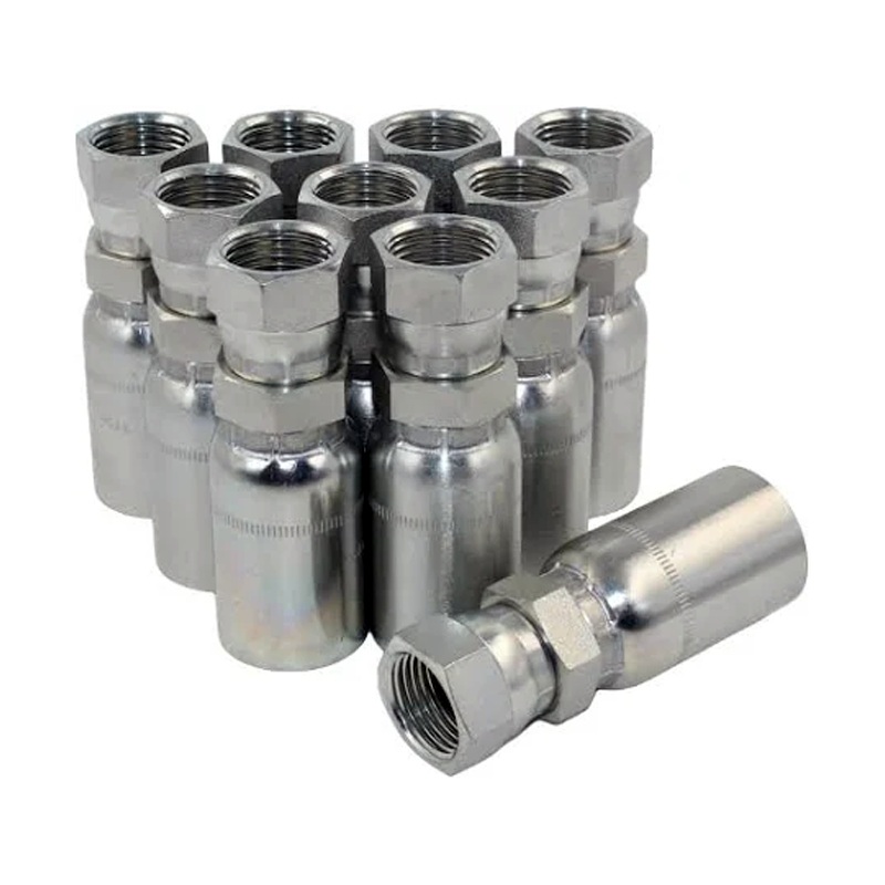 10 Pcs Hydraulic Hose Fitting With 1/2 JIC Female Swivel FJX-06-08 for Parker