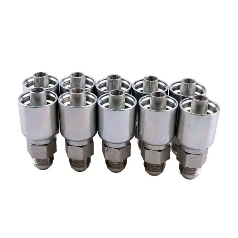 10 Pcs Hydraulic Hose Fitting With 1/2 Male JIC 10343-8-8 for Parker
