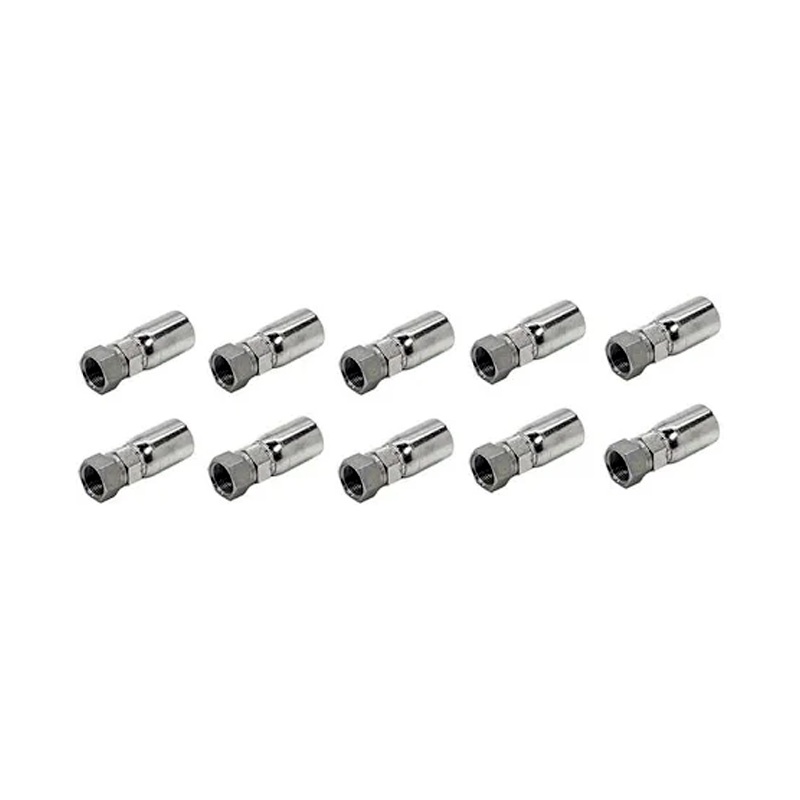 10 Pcs Hydraulic Hose Fitting With 3/8 JIC Female Swivel FJX-08-06 for Parker