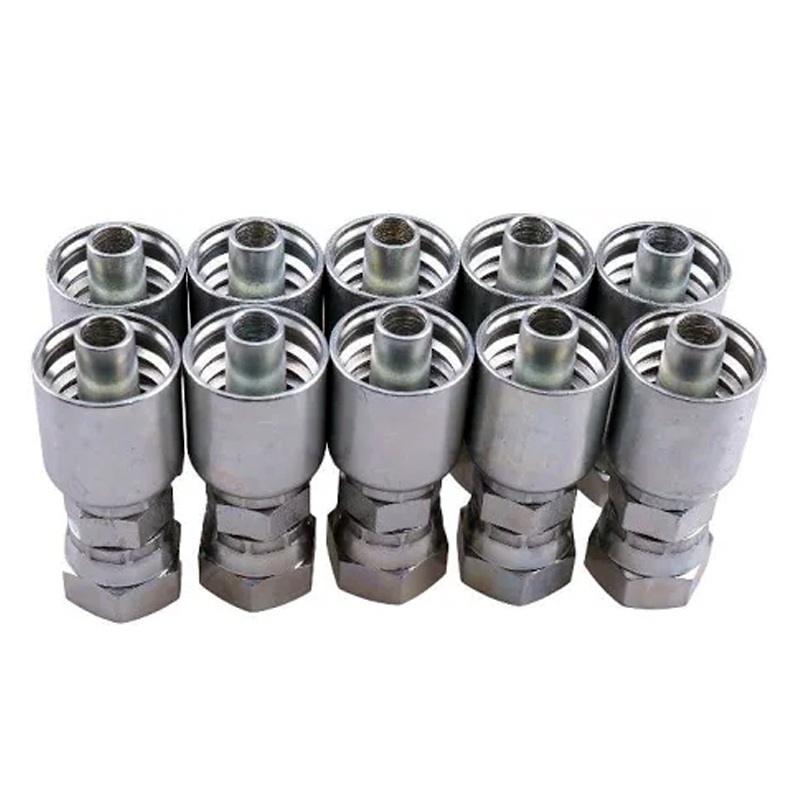 10 Pcs Hydraulic Hose Fitting With 5/8 Female JIC Swivel 10643-10-8 for Parker