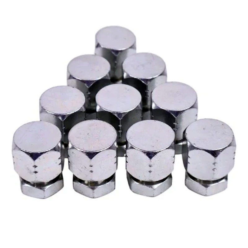 10 Pieces 3/8 JIC Cap and Plug Combo Hydraulic Fitting 2408-06 0304-C-06