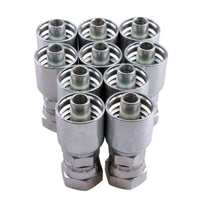 10PCS Hydraulic Hose Fitting With 1/2 Female JIC 10643-8-8 for Parker