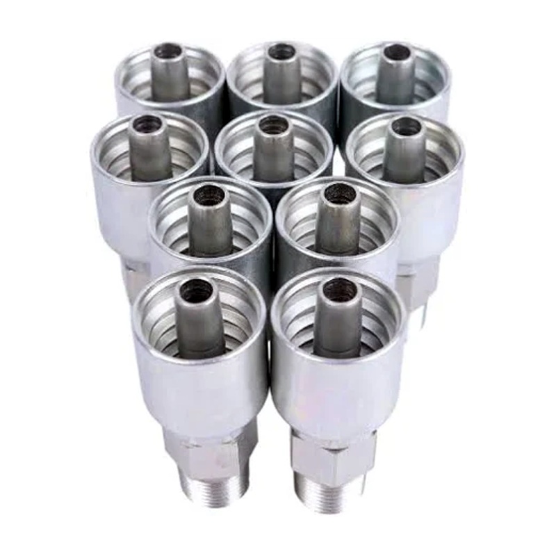10PCS Hydraulic Hose Fitting With 3/8 Male Pipe 10143-6-6 for Parker