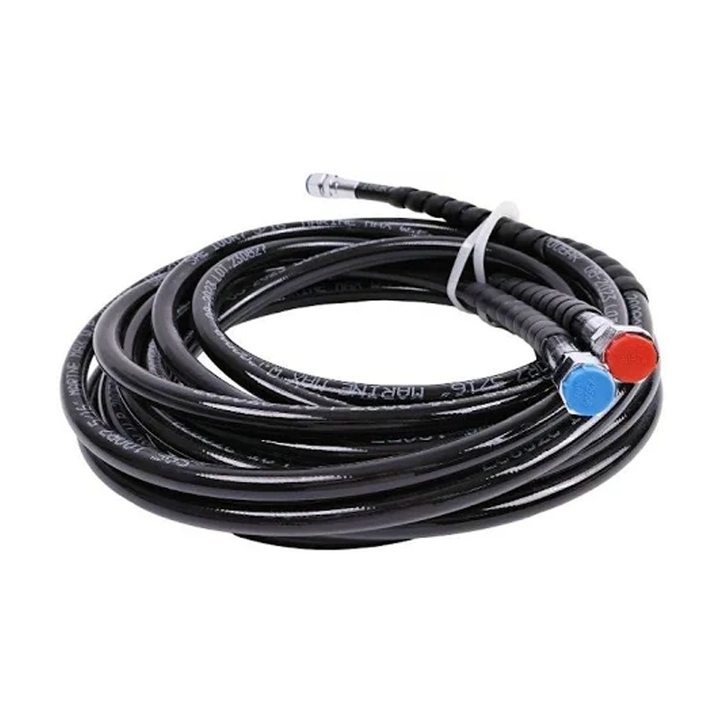 16FT Hydraulic Hose Kit HO-5116 for SeaStar Outboard Steering Boat Teleflex Marine